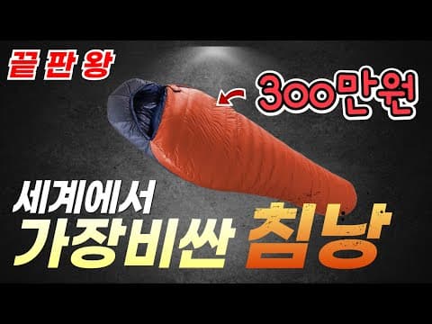 네이처하이크 스노우버드 650FP 거위털 머미형 침낭